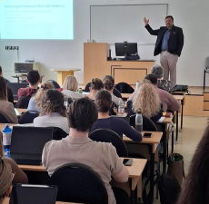 Erasmus vendégoktató a KRE ÁJK-n: szakmai egyeztetések és előadások (2026.02. 18-19.)